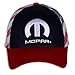Blue Mopar Racing Hat for Men - Stars and Stripes Patriotic Adjustable Automotive Baseball Cap
