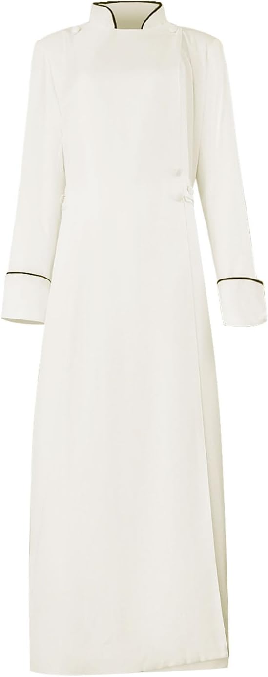 Women's Clergy Robe Pulpit Cassock Church Minister Liturgical Robe Vestment