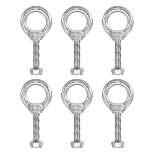 PATIKIL AC{g M8 {g ˂50mm 304XeX|OlW Zp˂ ibg KXPbg bV[t ݂艺Œ`F[ C[[vp 6Zbg