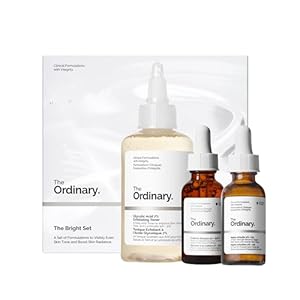 The Ordinary The Bright Set, 3-Step Regimen for Radiant, Even Skin Tone
