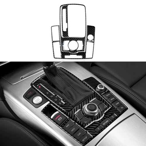 Autocollants fibre de carbone Audi A6 C6 habillage intérieur luxe