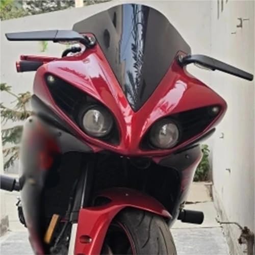 Espejo de manillar retrovisor ajustable de moto compatible con YZF R1 R 1 4