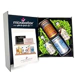 MicroBarBox Classic Gin Mocktails Gift Set in a Classic Magnet Gift Box | Non Alcoholic Gift Set Features: Skinny Dip, Spiced Fizzero | Birthday Thank You Gift