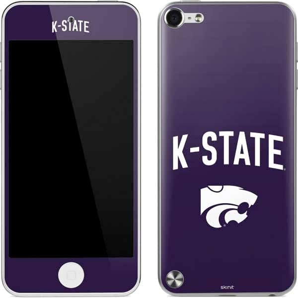 Skinit Decal MP3 Player Skin Compatible with iPod Touch (5th Gen&2012) - Officially Licensed College K-State Logo Design