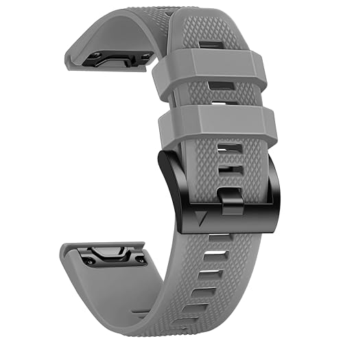 Correa de silicona 26mm compatible con Garmin Fenix 8 miniatura 1