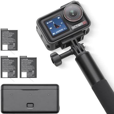 （07:00時点） DJI Osmo Action 5 Pro アドベンチャーコンボ アクションカメラ4K 1/1.3インチセンサー付き 12時間の長時間駆動バッテリー（3個） 手ブレ補正 デュアルOLEDタッチ画面 防水 旅行 vlog カメラ ウェアラブルカメラ 動画撮影用カメラ