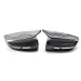 PAISEN Replacement Rearview Side Mirror Cover Fit for BMW 3 series G20 G21 4 series G22 G23 G26 5 series G30 G31 7 series G11 G12 8 series G14 G15 G16 Mirror Cover (CARBON FIBER LOOK)