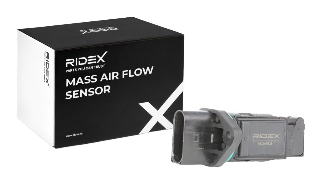 RIDEX 3926A0232 Medidor de masa de aire sin tubería sin sensor temperatura aire incorporado Compatible con SKODA Fabia II Combi 545