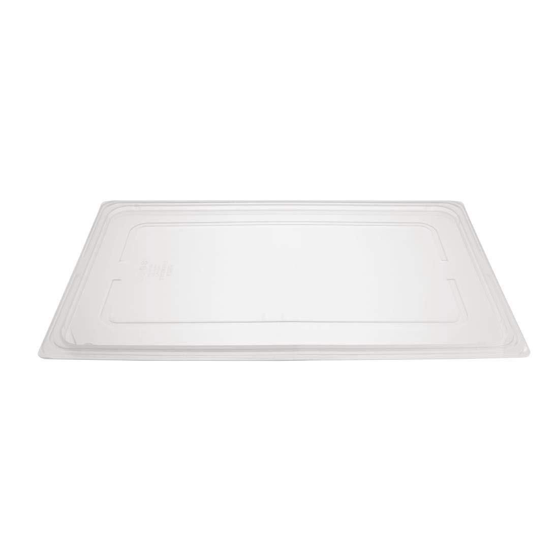 Nisbets Essentials Coperchio Gastronorm 1/1 in polipropilene trasparente, resistente e facile da pulire, larghezza 530 x profondità 325 mm