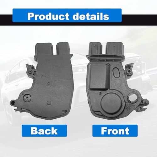 Image of Front Left Driver Side Door Lock Actuator Moto Compatible with 2003 2004 2005 Honda Accord Civic CR-V Element Odyssey Pilot, 2002-2006 Acura RSX Replaces# 72155-S5P-A11