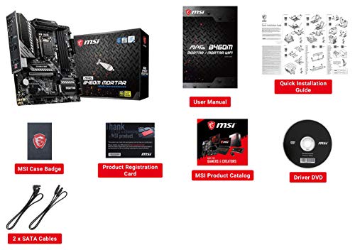 Build My PC, PC Builder, MSI B460M Mortar