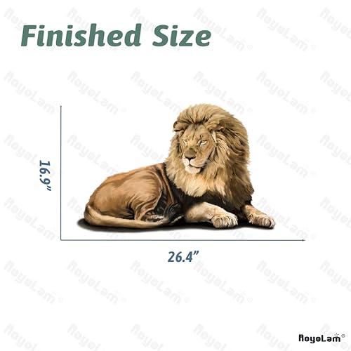 Vinilo decorativo RoyoLam León 90x30 cm impermeable miniatura 5