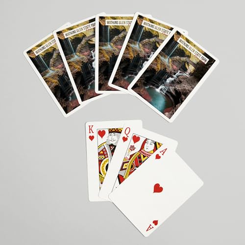 Baraja de cartas de póker tamaño estándar miniatura 7