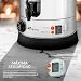 Imagen de TRESKO® Dispensador de Bebidas Calientes y Frías de Acero Inoxidable 20L