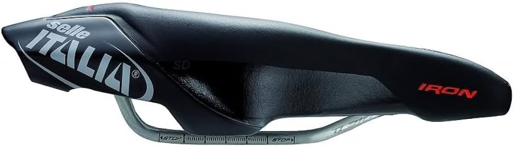 ほぼ新品】Selle Italia IRON サドル ブラック/ホワイト ほぼ新品