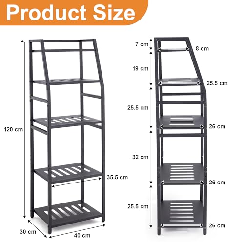 Étagère de rangement peu encombrante pour optimiser les petits espaces - 3
