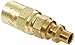 Eaton Hansen 6B5 Steel Quick Connect Pneumatic Fitting, Plug, 1/4" Hose ID, 9/16" Hose OD, 1/4" Body