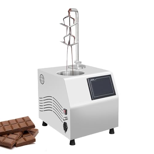 Glowdora Fundidora De Chocolate Comercial De 5,5 L, Calentador O Fuente De Chocolate Caliente Profesional, Olla De Templado De 5,5 L para El Hogar Y Negocios, para Postres Y Eventos.