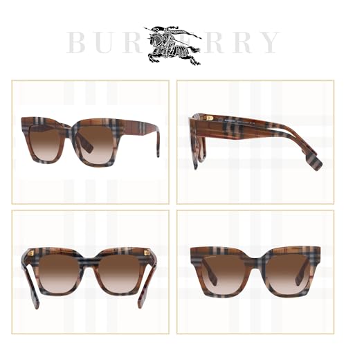 BURBERRY Kitty BE4364 Square Sunglasses for Women +BUNDLE with ACCESSORY EYEWEAR KIT3
