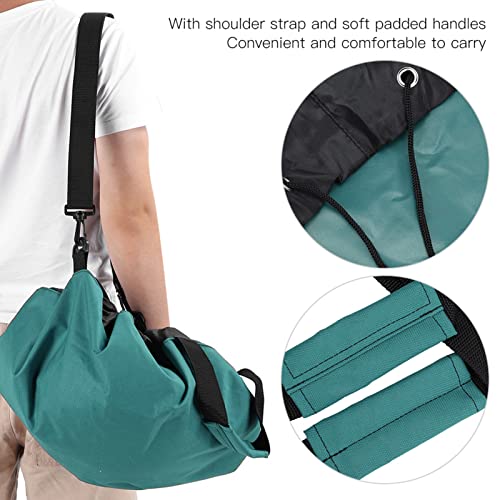 Shanrya duikmat, surfmat, groen, van Oxford-weefsel, waterdicht, met schouderriem voor het strand - Image 4