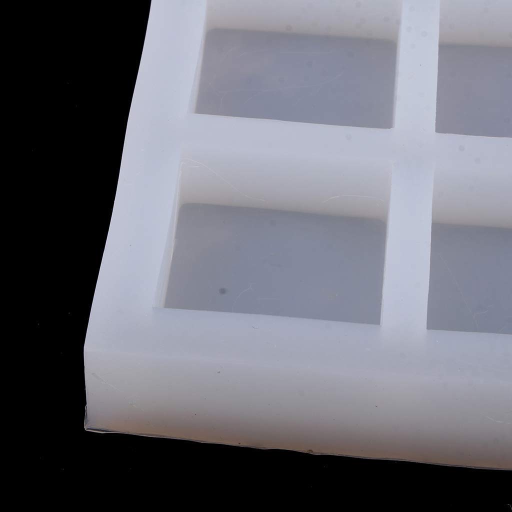 9 Hohlraum Silikon Backform Schokoladenform Silikonform für Handgemachte Fondant Kuchen Schokolade usw