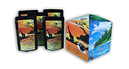 Caja de regalo Cafe Africano 5 x 65 g (en grano)