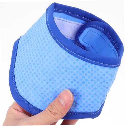 CLISPEED Hundehalsband Kühlendes Halstuch Aus Atmungsaktivem Material Für Kleine Hunde Blau s Sommer Haustier Zubehör