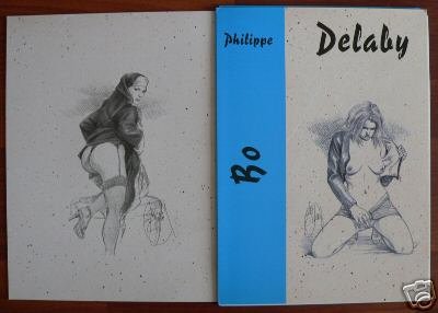 Portfolio Philippe Delaby Bo 350Ex numéroté signé de format 23,5X32 Cm