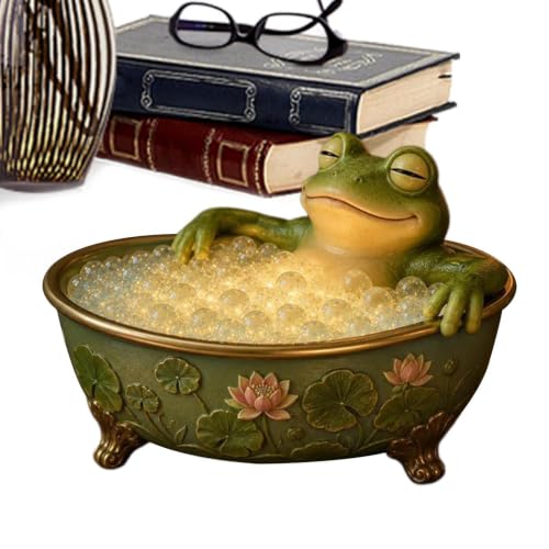 Figurine d'animal dans la baignoire pour rompre la monotonie des espaces - 2