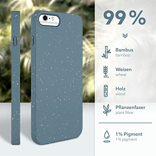 Coque compatible iPhone 6S Plus biodégradable sans plastique étui écologique végétalien
