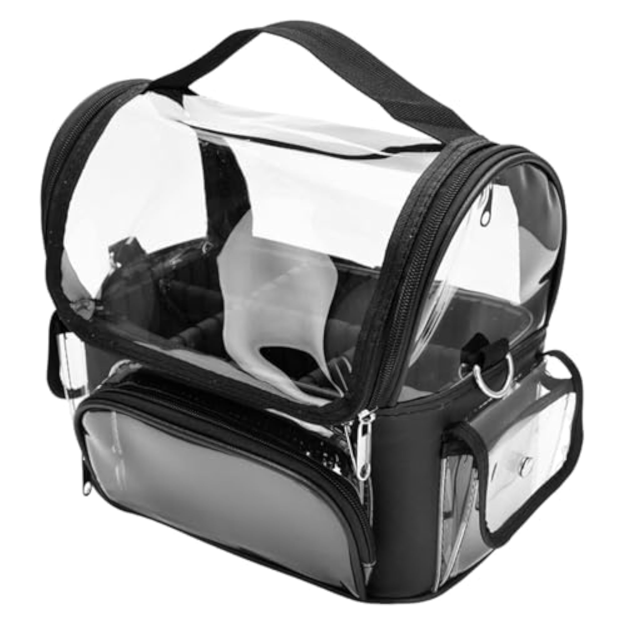 Large Clear Travel Toiletry Bag, Versatile Makeup Storage Box