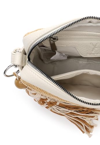 Bolso de mano para mujer bicolor SURI FREY: bandolera cómoda para llevar todo el día 5