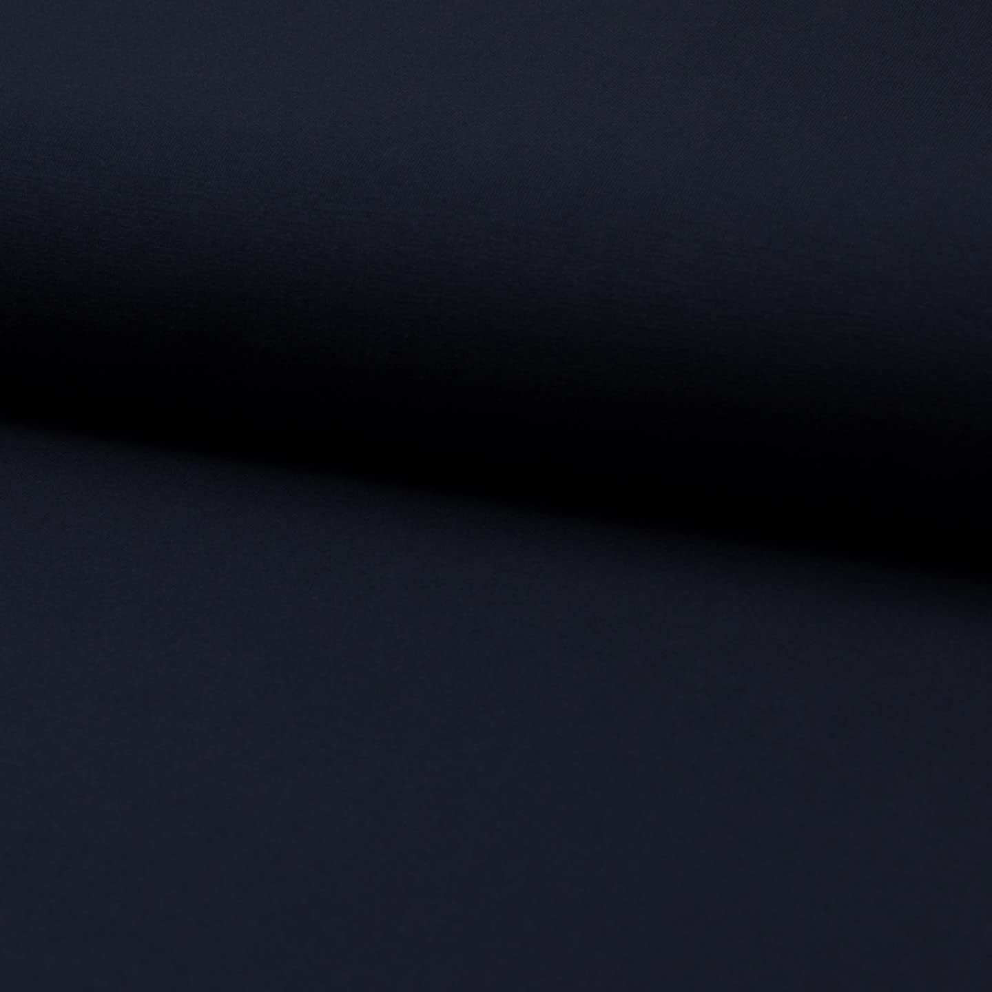 Plain Bamboo Jersey Fabric Material - Dark Navy, 1Mtr 100cm x 150cm