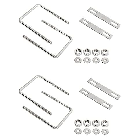 Aoje-Link U Bolt with Stainless Steel Plates Cover