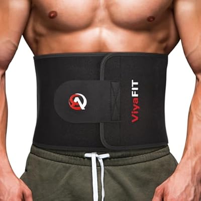 Viyafit Waist Trimmer Belt, Premium Waist Train...