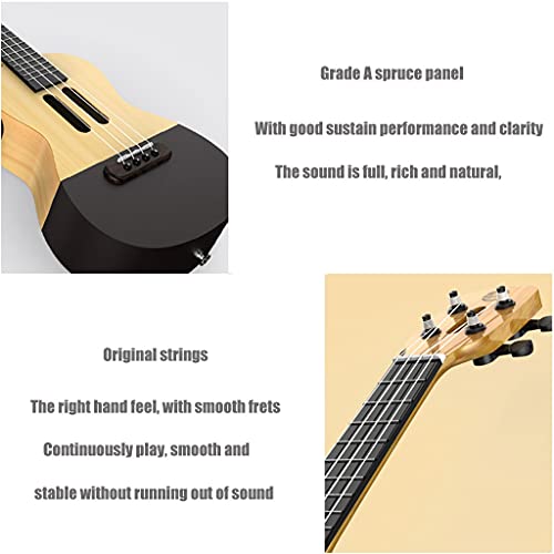 XYF Petite Guitare De 23 Pouces Ukulélé Soprano pour Débutants Kit Ukulélé en Bois Professionnel Ukulélé De Snowboard… - Les Beatles, Paul McCartney, John Lennon, RIngo Starr, George Harrison XYF Petite Guitare De 23 Pouces Ukulélé Soprano pour Débutants Kit Ukulélé en Bois Professionnel Ukulélé De Snowboard… – Image 6