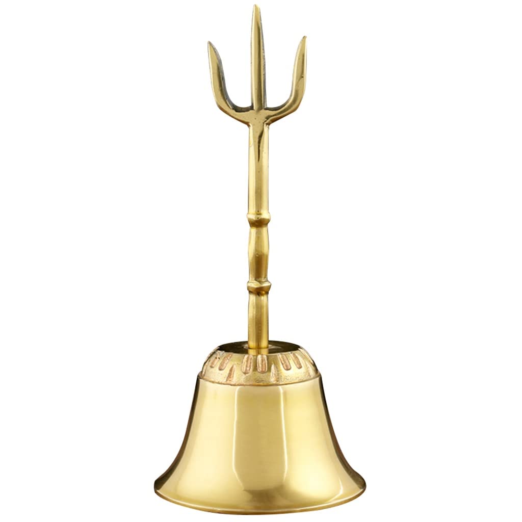 小物 NICENESS BELL Amazon.com: Service Bell for Desk Luxury Simple Trident Shape