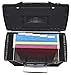 Storex Portable Letter/Legal Filebox with Organizer Lid, Letter/Legal Files, 14.5
