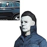 Toogod Michael Myers Car Window Decal Halloween Window Cling Funny Car Stickers for Automotive（for Left Side）