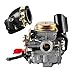 Produktbild Vergaser Ersatz Für Rex Für RS 400 Für RS 450 Für RS 460 Für GY6 50cc GY6 60cc ID18mm Schnittstelle Hinzufügen Motorrad Vergaser Vergaser Mit Ansaugkrümmer Kraftstofffilter
