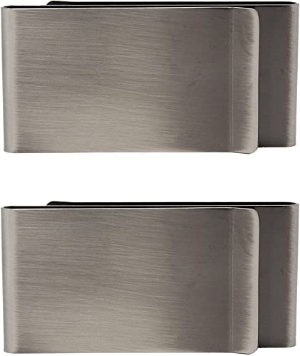 Stephanie Imports Stainless Steel Double-Sided Boxed Money Clip (Set of 2)4