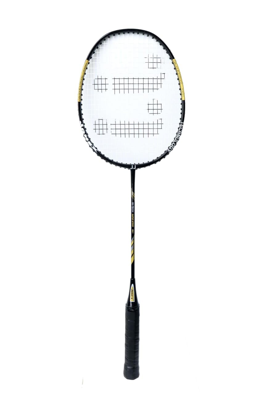 JJ Jonex Hitech Badminton Racket, Multicolor, M : Amazon.in