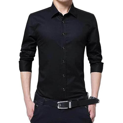 Chemise homme manches longues idéale pour le bureau et les sorties en terrasse