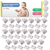 Magnetic Cabinet Locks for Babies, Eco Baby Baby Proofing Cabinet Locks, Child Locks for Cabinets Drawers Doors, Easy Installation No Tools Required