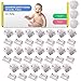 Eco-Baby Magnetic Cabinet Locks (20 Locks & 3 Keys) Child Safety for Drawers and Cabinets - Kitchen Child Proof Cabinet Locks - Baby Proofing Safety