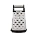 KitchenAid Czterostronna Tarka do Sera, Stal Nierdzewna, 16,5 × 13 × 26 cm
