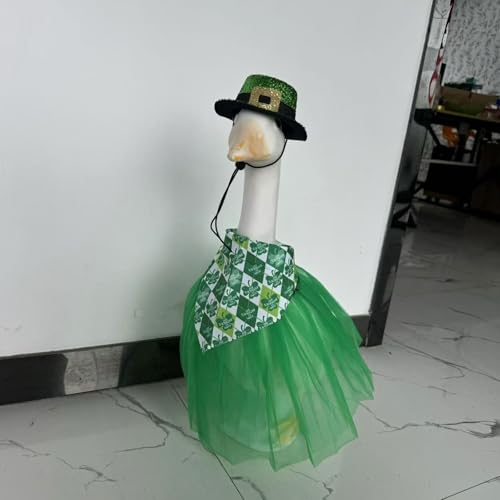 Tenue d'oies en polyester vêtement amusant pour statue - 4