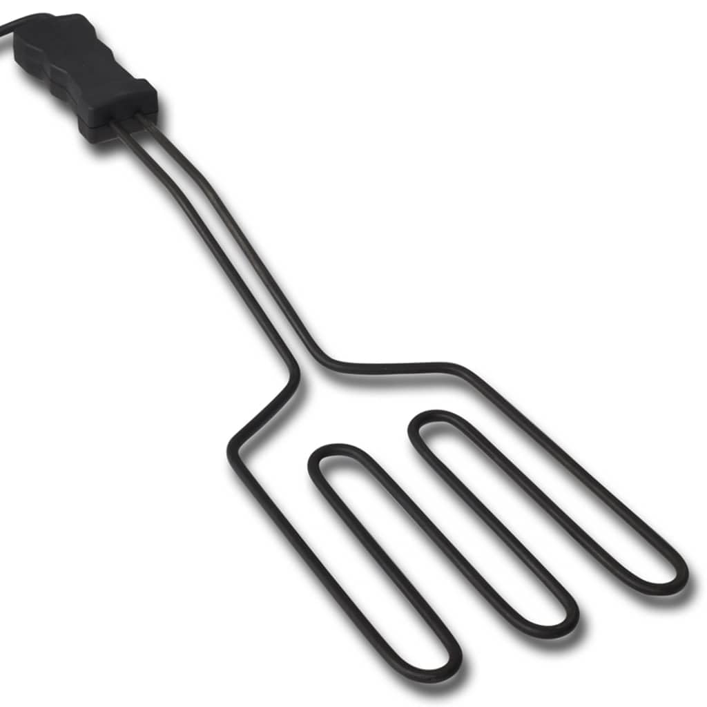 Kitosun Premium elektrische kolenaansteker, 1000 W, voor koolstof, kookplaat, Black Heat aansteker, zwart, met intelligente warmteregeling grill, houtskool van roestvrij staal lange kabel van 150