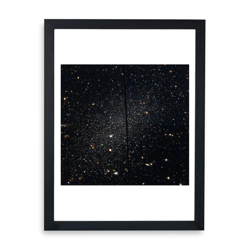 Affiche encadrée Hubble Spiffing Prints : œuvre grand format Tucana Dwarf de haute précision