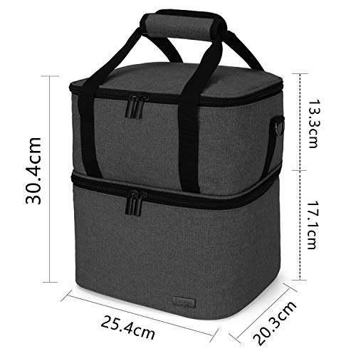 Luxja Borsa per Tiralatte con Tasche per Tiralatte...